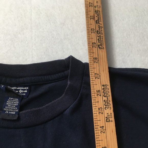 NYPD City of New York Police Department Embroidered T-Shirt Gray 2xl Authentic - Picture 6 of 9